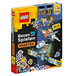 LEGO® - Build and Play - Rockets, w. 1 book, w. 1 insert, w. 1 insert