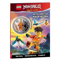 LEGO® NINJAGO® - Rätselspass für Ninja-Helden, m. 1 Beilage