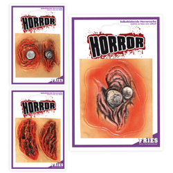 Horror-themed latex, assorted designs