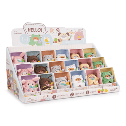 Sortiment Kuscheltier mymochi 8cm in Geschenk-