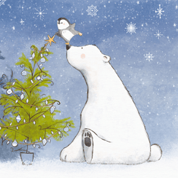 20 Servietten / Napins 33 x 33 cm - Winter Friendship - Christmas