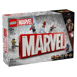 LEGO® Marvel Super Heroes™ 76313 - MARVEL Logo & Minifiguren (931 Teile)