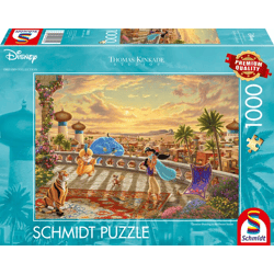 Disney Jasmine - Dancing in the Desert Sunlight - 1000 Teile Puzzle Thomas Kinkade Collection
