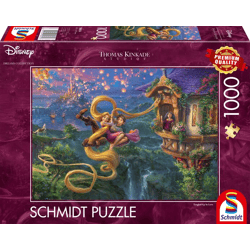 Disney Rapunzel - Tangled up in Love - 1000 Teile Puzzle Thomas Kinkade Collection