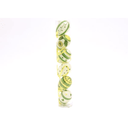 Osterdeko Ostereier „Frohe Ostern“ 6 cm 