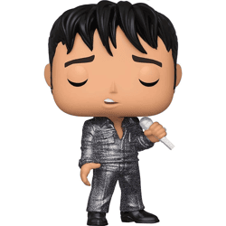 Funko 36650 - Pop! Rocks - Elvis Presley ´68 Comback Special #188