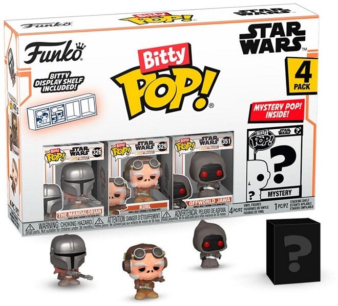 Funko 75452 - Bitty POP! - Star Wars: The Mandalorian 4-Pack