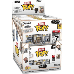 Funko 81396 - Bitty POP! - Mandalorian S1 sortiert im 12er Display - 4er Pack
