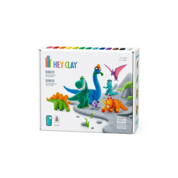 Hey Clay - Dinos Set - 15 tins