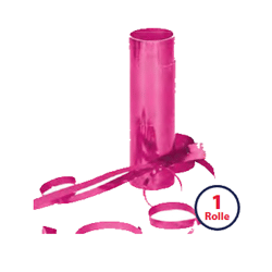 Luftschlangen metallic-violett - 4 m