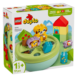 LEGO® DUPLO® 10441 - Formsortierer: Welpenhaus (17 Teile)