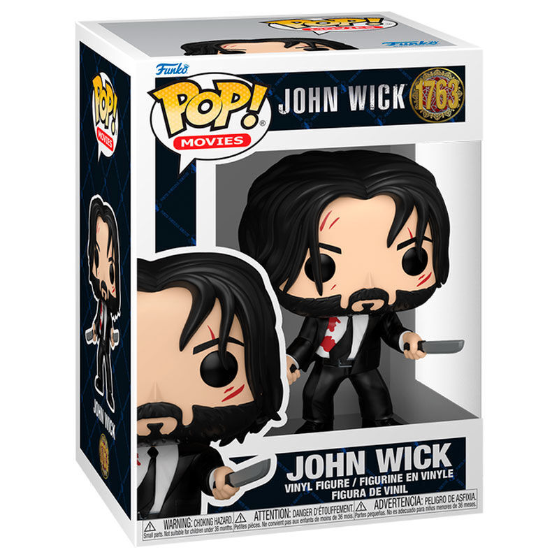 Funko 83572 - Pop! Movies - John Wick with Knifes #1763
