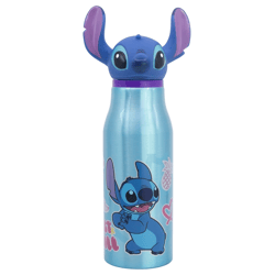 Disney Stitch - Drawing 3D figure drinking bottle - 690 ml
