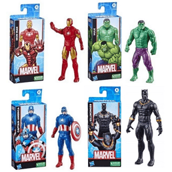 Hasbro F50975L04 - Marvel 6 Actionfiguren 4 - fach sortiert