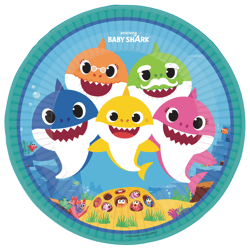 Baby Shark - 8 Teller - 23 cm
