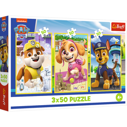 Paw Patrol - Puzzle 3 x 50 Teile