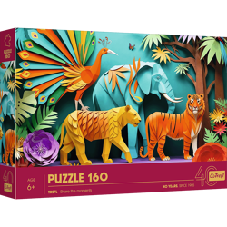 Jubiläum - Dschungel - Premium Puzzle 160 Teile