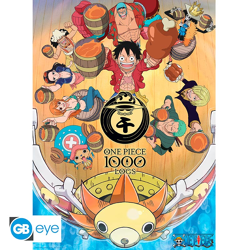 ONE PIECE - Poster Chibi 52x38 - 1000 Logs Cheers*