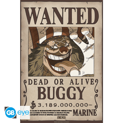 ONE PIECE - Poster Chibi 52x38 - Wanted Buggy Wano