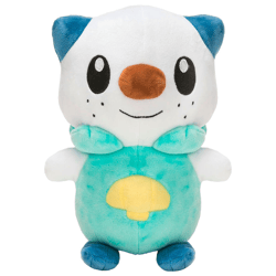 Pokémon - Oshawott Plüschfigur - 20 cm
