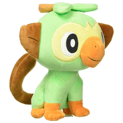 Pokémon - Grookey Plüschfigur - 20 cm