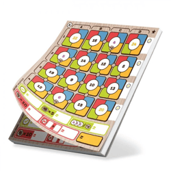 Colour Square Ersatzblock, foliert - Brettspiel