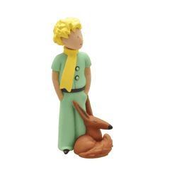 Der Kleine Prinz mit Fuchs - Sammelfigur
