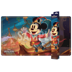 Disney Lorcana: Set 10 - Geflüster aus der Tiefe Spielmatte Micky Mouse