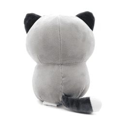 Funny Cat mit Chopsticks - Plüschfigur - 25 cm