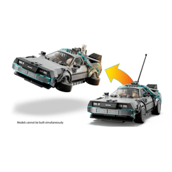 LEGO® Speed Champions - Zeitmaschine aus Zurück in die Zukunft (357 Teile)