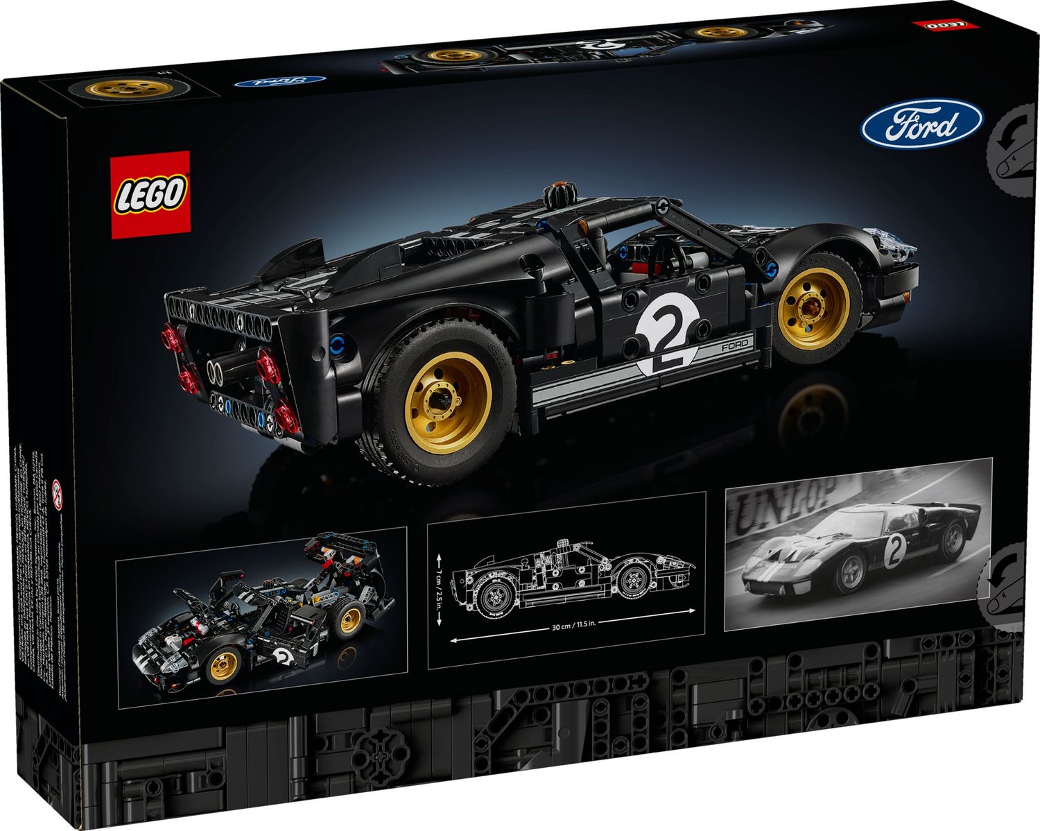LEGO&reg; Technic - 1966 Ford GT40 MKII Rennwagen (793 Teile)
