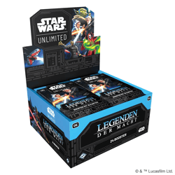 Star Wars: Unlimited – Legenden der Macht (Booster-Display)