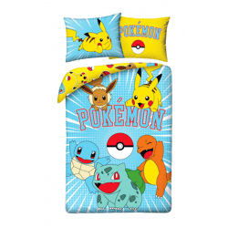 Pokemon - Bettwäsche - 140 x 200 cm + 70 x 90 cm