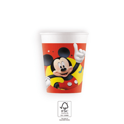 Disney Mickey Mouse - 8 Pappbecher - 200 ml