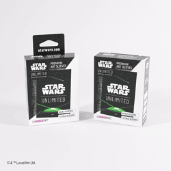 Star Wars: Unlimited Premium Art Sleeves - Card Back Green