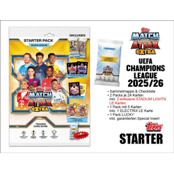 Topps UEFA Champions League Match Attax EXTRA 2025/2026 TC – STARTER