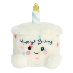 Palm Pals - Happy B'day Cake Plush Toy - 13 cm