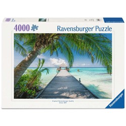 Traumstrand auf den Malediven - Puzzle 4000 Teile