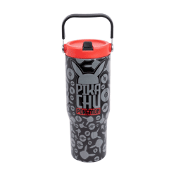 Pokemon Metal Meltdown - Trinkflasche mit Griff - 860 ml