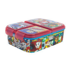 Paw Patrol Comic - Brotbox mit 3 Fächern