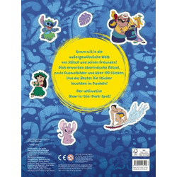Disney Stitch: Der große Glow-in-the-Dark Stickerspaß - Softcoverbuch