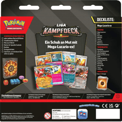 Pokemon PKM Liga-Kampfdeck Mega-Lucario-ex - EVT 22. Mai 2026 / Softlaunch NEU Juni 2026
