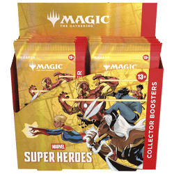 Magic the Gathering - Marvel Super Heroes Collector Booster Display (12 Boosters) - DE