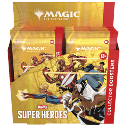 Magic the Gathering - Marvel Super Heroes Collector Booster Display (12 Boosters) - EN