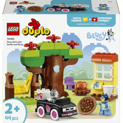 LEGO® 10469 DUPLO® Bluey™ - Pizza-Schwestern mit Muffin und Bluey (44 Teile)