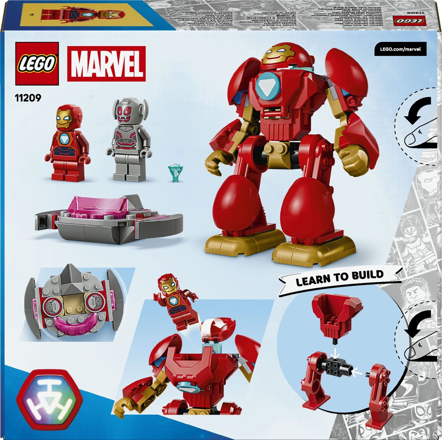 LEGO&reg; 11209 4plus Kids Gloves 2026 - Ultron vs. Iron Man (96 Teile)