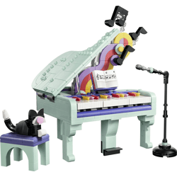 LEGO® 31392 Creator - Deko-Klavier mit Katze (485 Teile)