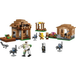 LEGO® 21596 Minecraft™ - Angriff des Magiers auf das Dorf (607 Teile)