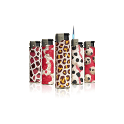 Soft Skin - Jet-Flame Motiv-Feuerzeug Sortiment - 50er Display
