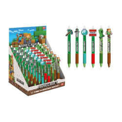 Minecraft - Erasable Ballpoint Pen Assortment - 36-Pack Display